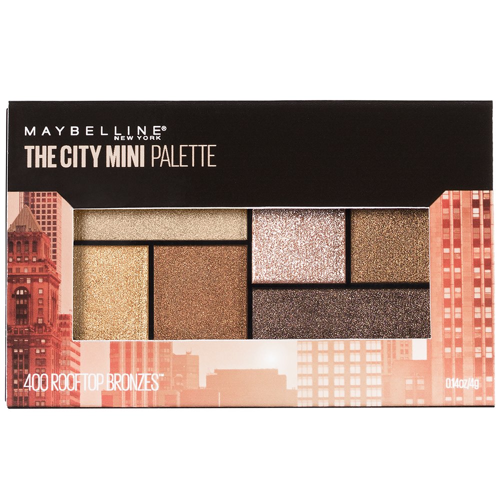 MAYBELLINE New York The City Mini Eyeshadow Palette, 400 Rooftop Bronzes, 0.14 oz-041554499742-LR-315264-1-LR eShop