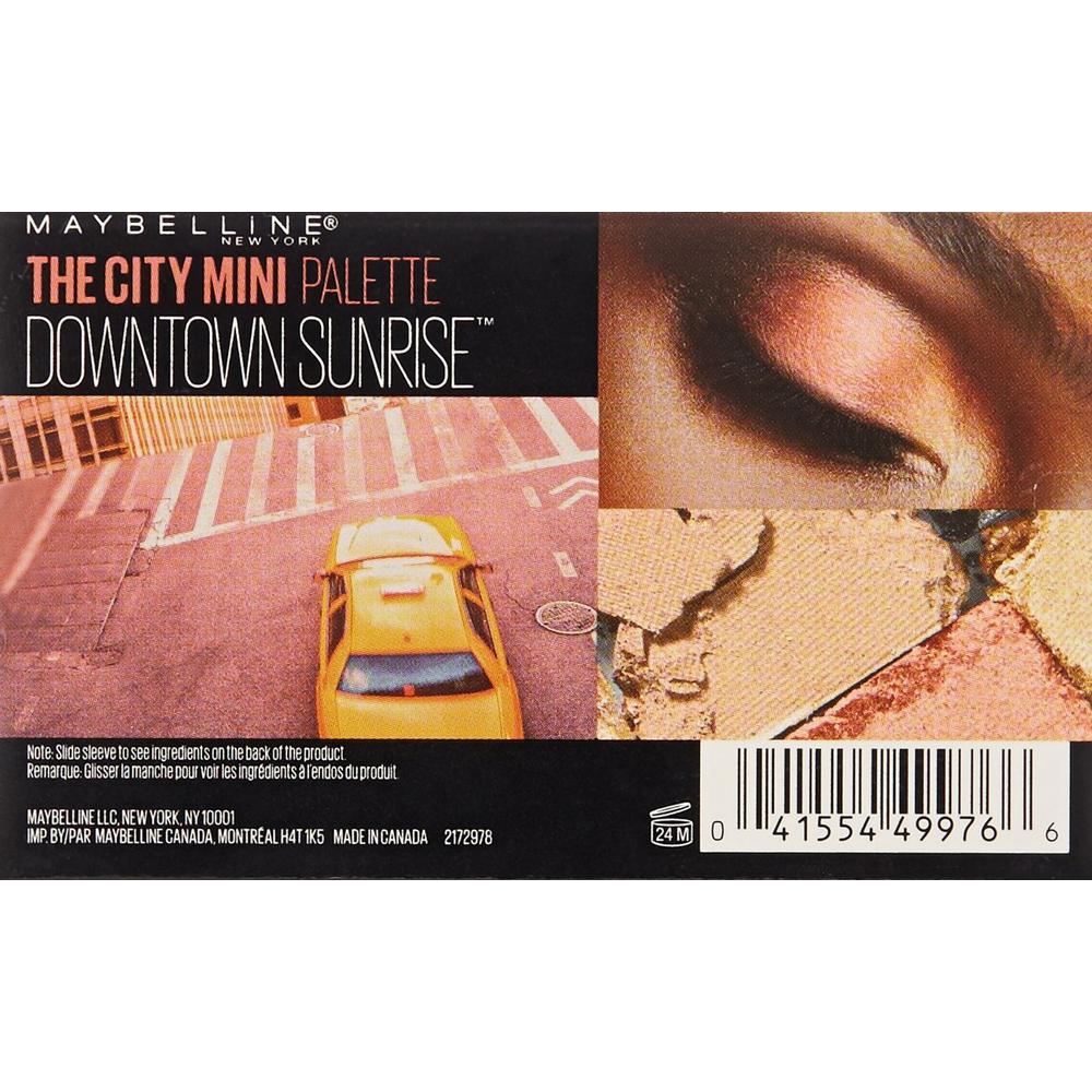 MAYBELLINE New York The City Mini Eyeshadow Palette, 430 Downtown Sunrise, 0.14 oz-041554499766-LR-315262-4-LR eShop