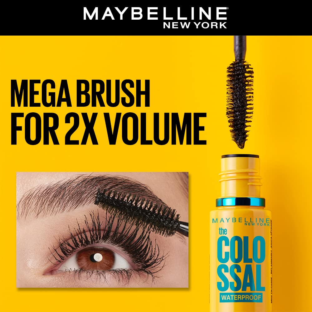 MAYBELLINE New York The Colossal Big Shot Volum' Express Waterproof Mascara, 226 Very Black, 0.33 oz-041554493856-LR-307399-4-LR eShop