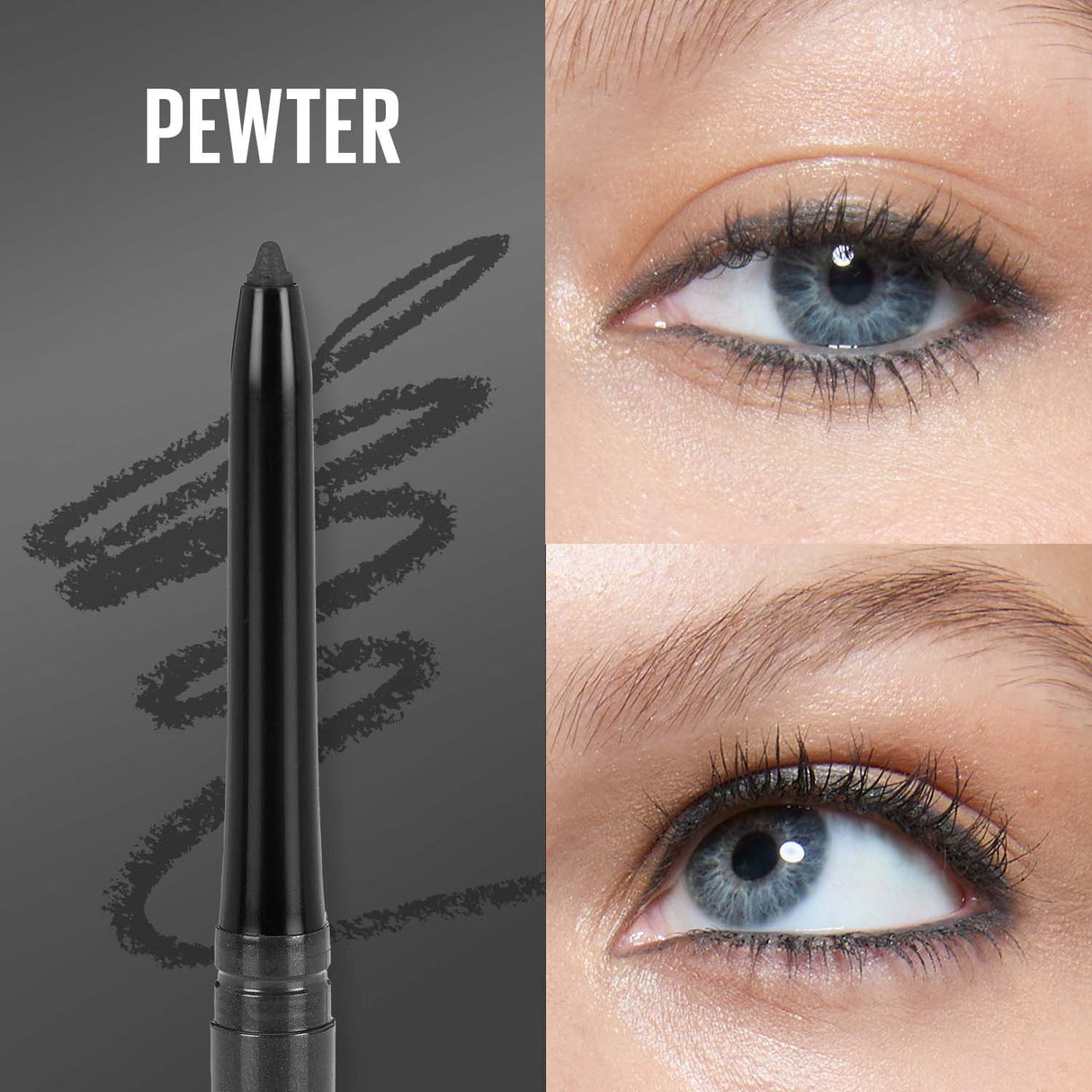 MAYBELLINE New York Unstoppable Mechanical Eyeliner Pencil, Pewter, 0.01 oz-041554513530-LR-168464-3-LR eShop