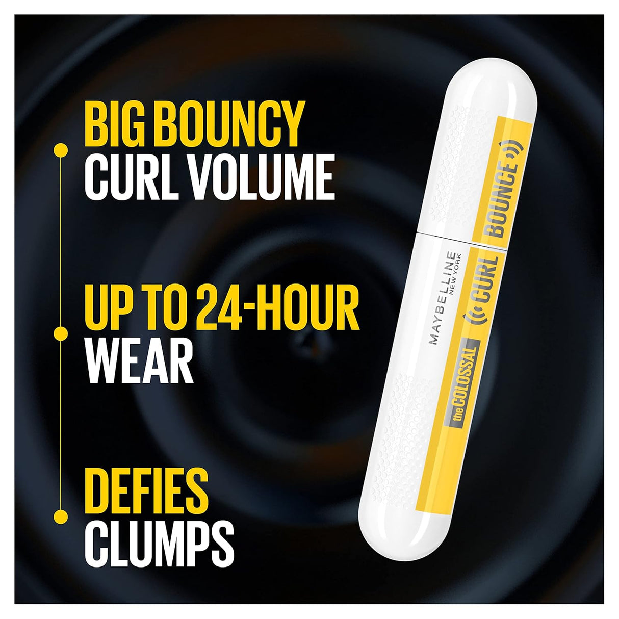 MAYBELLINE New York Volum' Express Colossal Curl Bounce Washable Mascara, 355 Very Black, 0.33 oz-041554069556-LR-342514-3-LR eShop