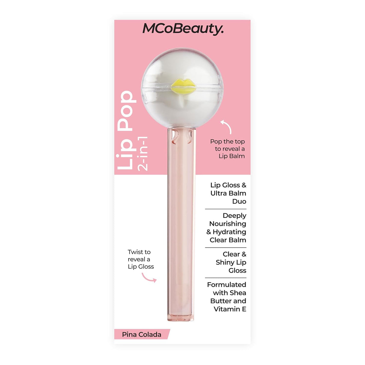MCoBeauty Lip Pop 2-in-1 Lip Gloss & Ultra Balm - Pina Colada-9331880029487-LR-355804-1-LR eShop