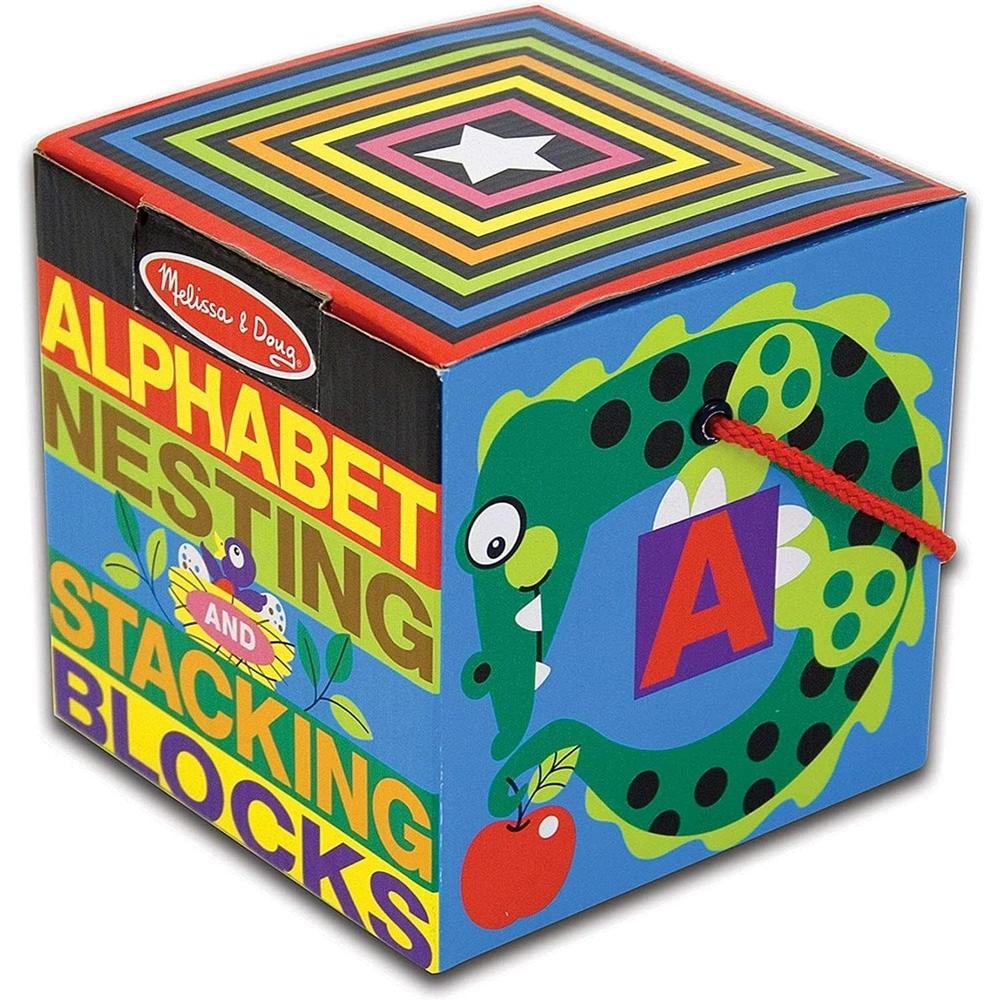 Melissa & Doug Deluxe Alphabet Nesting and Stacking Blocks, 10 count-000772027823-LR-324847-1-LR eShop
