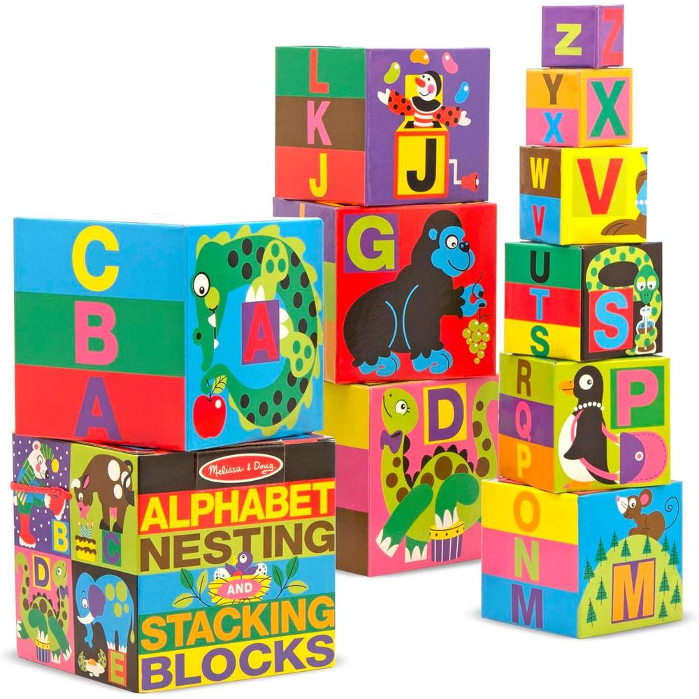 Melissa & Doug Deluxe Alphabet Nesting and Stacking Blocks, 10 count-000772027823-LR-324847-4-LR eShop