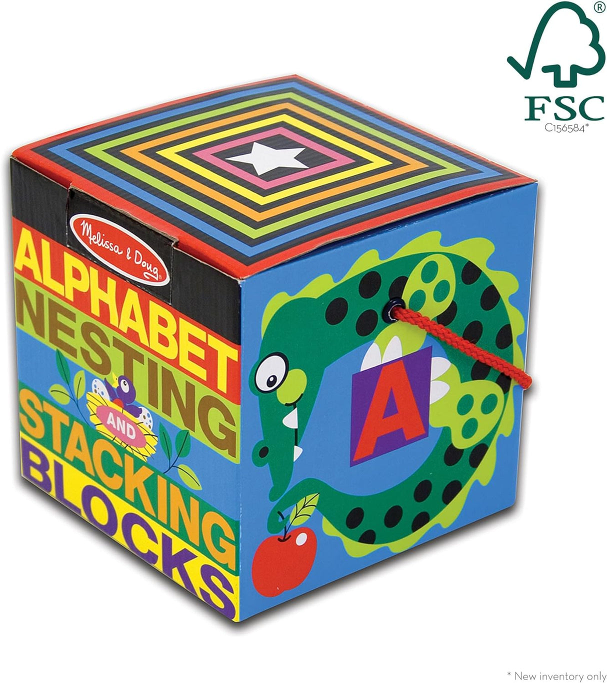 Melissa & Doug Deluxe Alphabet Nesting and Stacking Blocks, 10 count-000772027823-LR-324847-6-LR eShop