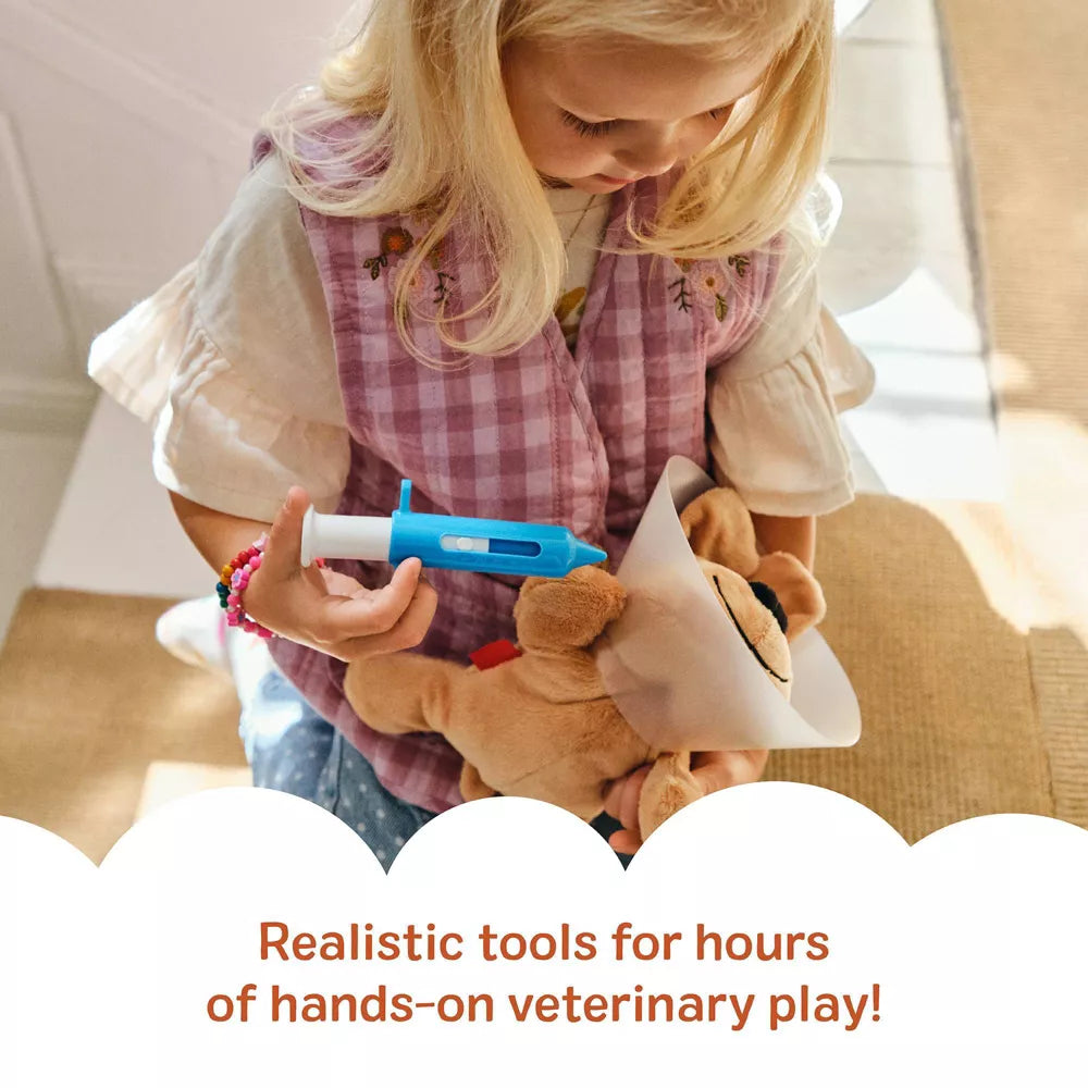 Melissa & Doug Examine and Treat Pet Vet Play Set, 24 count-000772085205-LR-330702-5-LR eShop