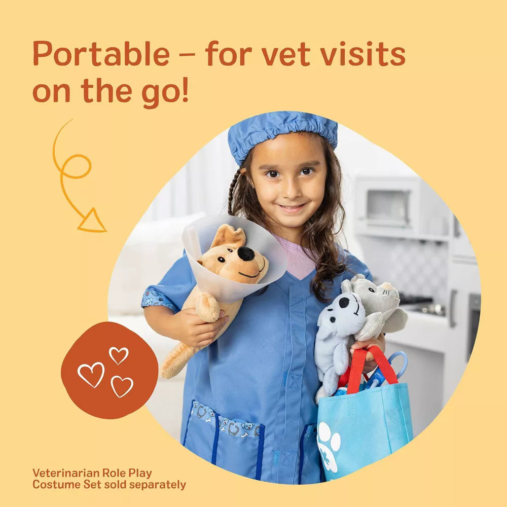 Melissa & Doug Examine and Treat Pet Vet Play Set, 24 count-000772085205-LR-330702-6-LR eShop