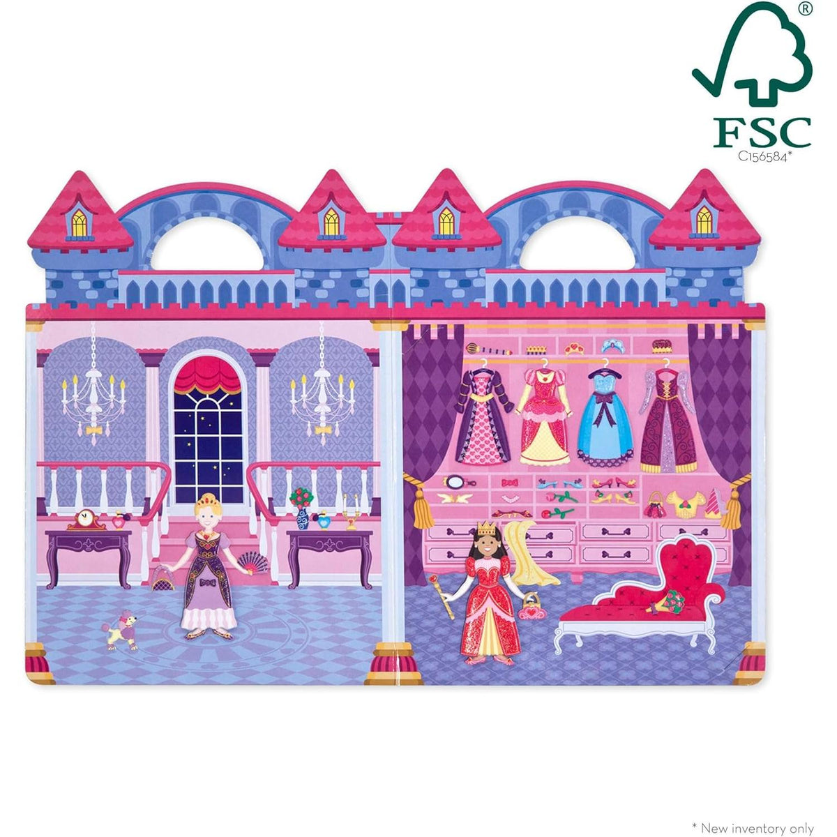 Melissa & Doug Puffy Sticker Play Set - Princess-000772091008-LR-352747-2-LR eShop