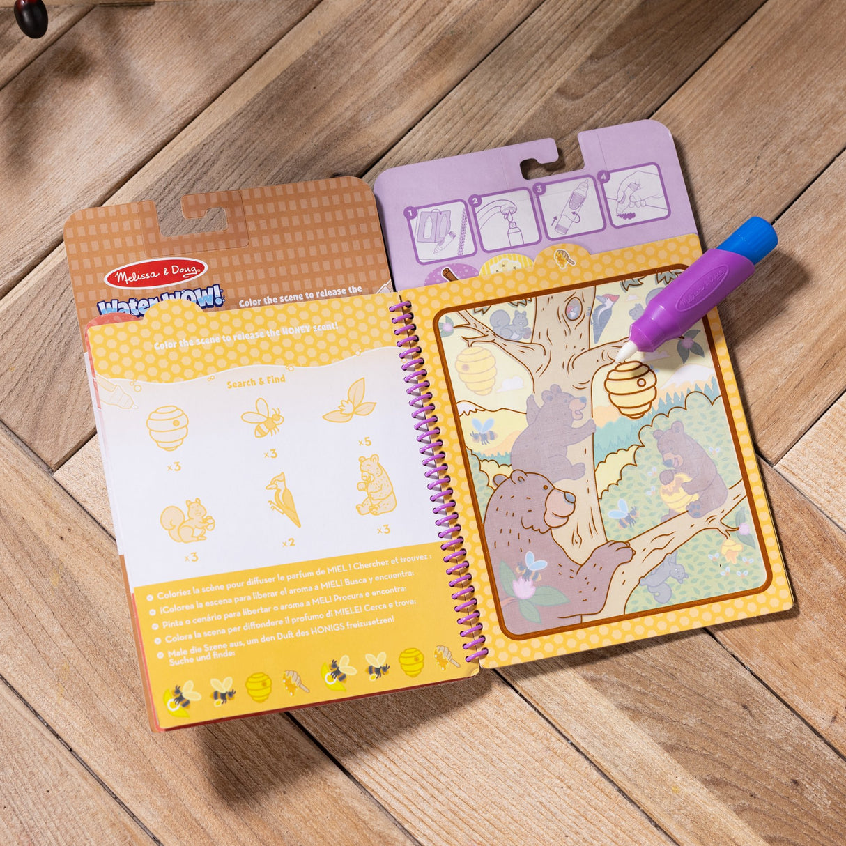 Melissa & Doug Scented Water Wow! Activity Books, Assorted-000772504355-LR-357571-11-LR eShop