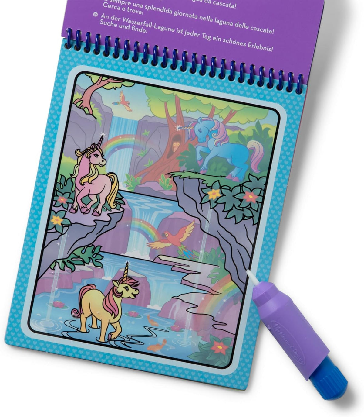 Melissa & Doug Water Wow! Reusable Coloring Activity Pad – Unicorn-000772505598-LR-363963-4-LR eShop