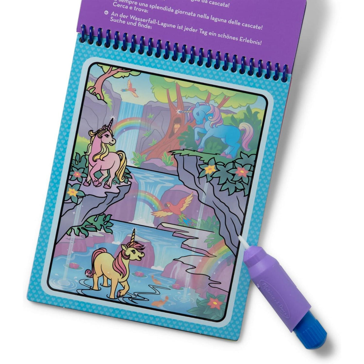 Melissa & Doug Water Wow! Reusable Coloring Activity Pad – Unicorn-000772505598-LR-363963-4-LR eShop