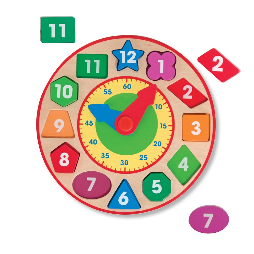 Melissa & Doug Wooden Shape Sorting Clock-000772085939-LR-324851-9-LR eShop