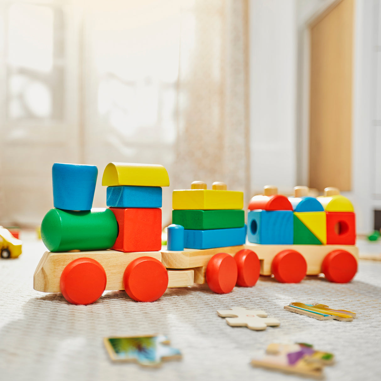 Melissa & Doug Wooden Stacking Train Learning Toy Vehicle-000772005722-LR-324861-5-LR eShop