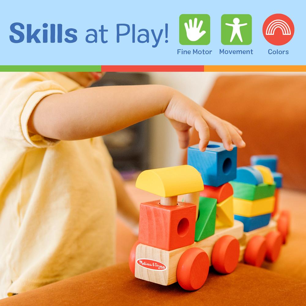 Melissa & Doug Wooden Stacking Train Learning Toy Vehicle-000772005722-LR-324861-6-LR eShop