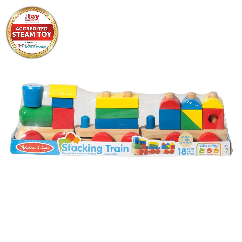 Melissa & Doug Wooden Stacking Train Learning Toy Vehicle-000772005722-LR-324861-7-LR eShop