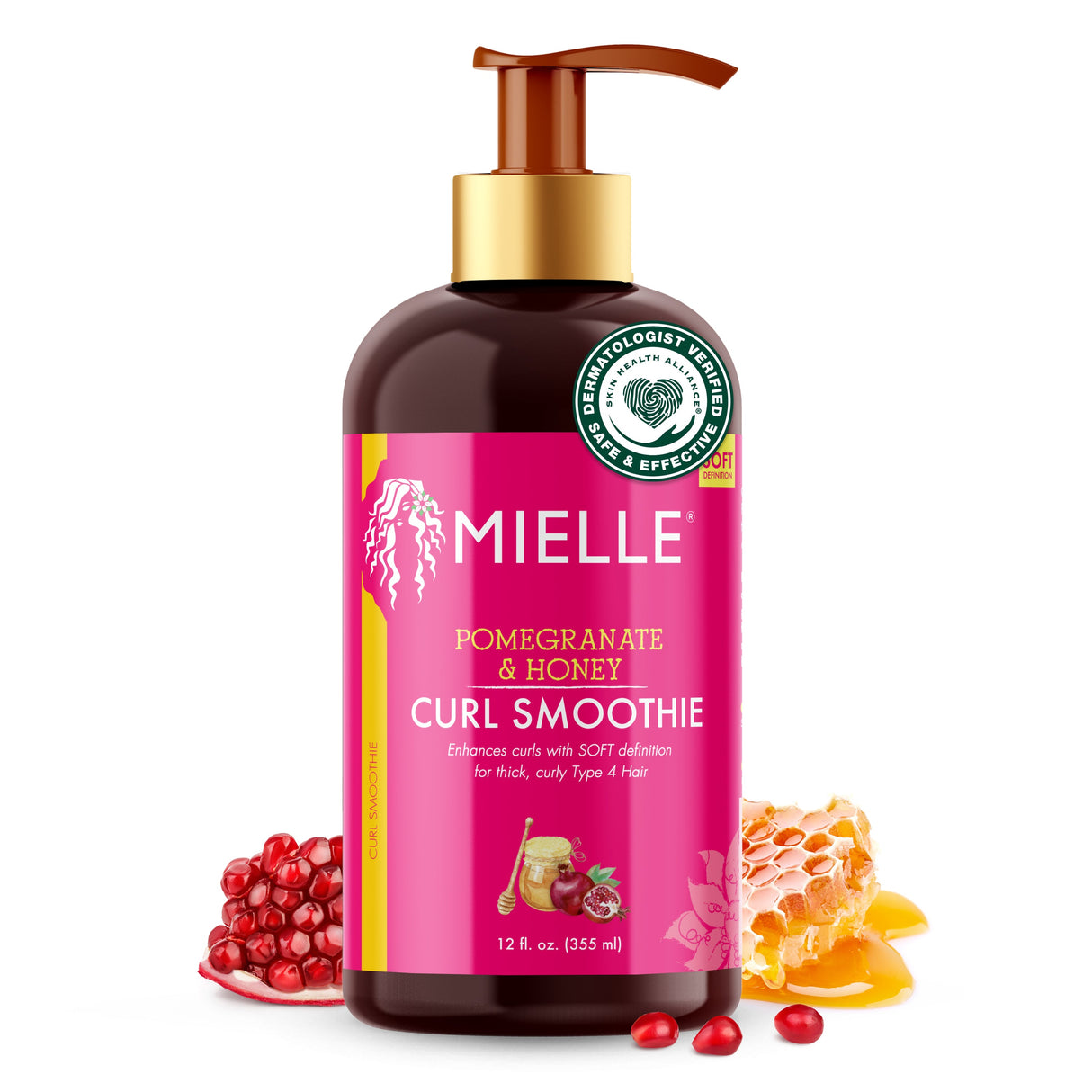 MIELLE Pomegranate & Honey Curl Smoothie, 12 oz-854102006374-LR-355180-1-LR eShop