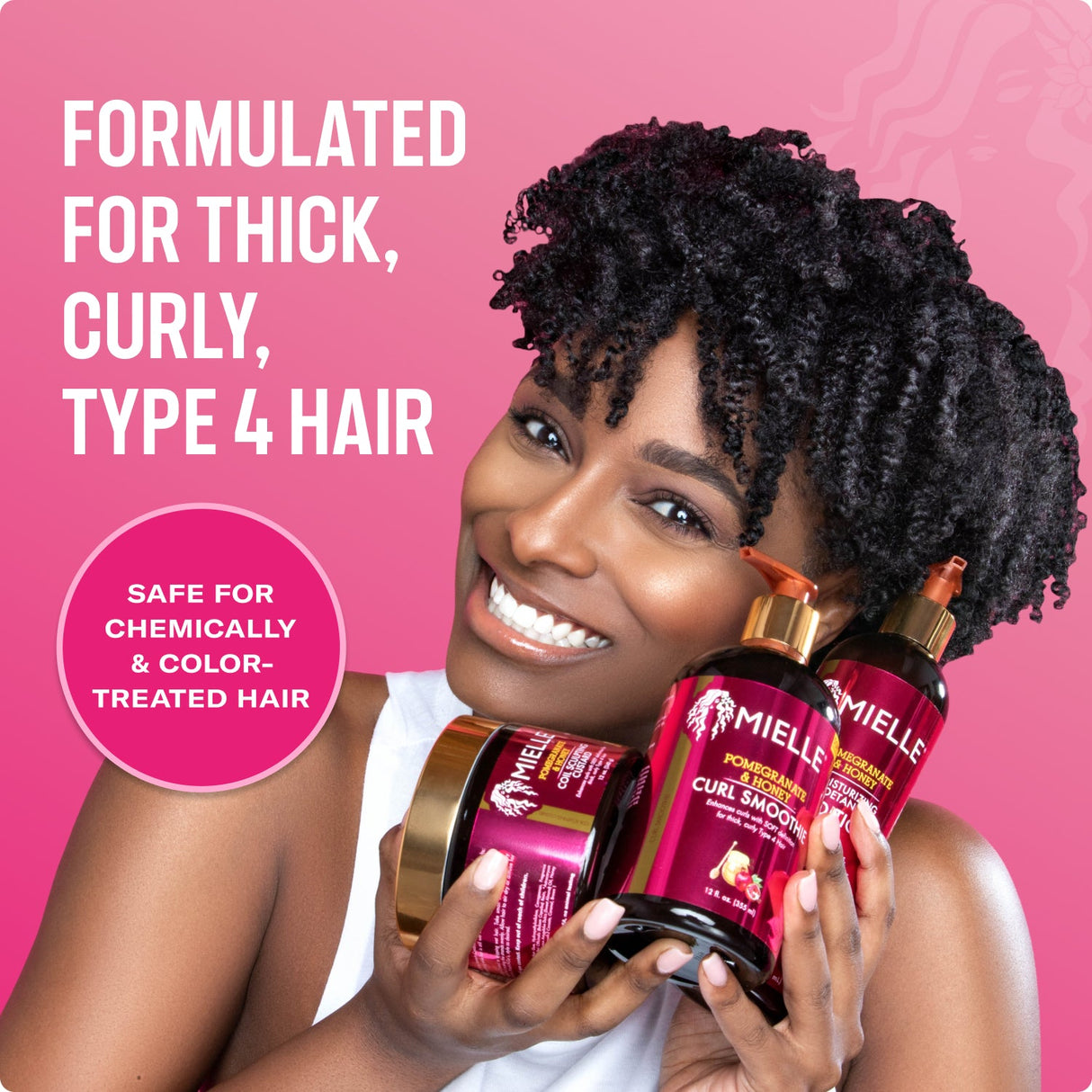 MIELLE Pomegranate & Honey Curl Smoothie, 12 oz-854102006374-LR-355180-3-LR eShop