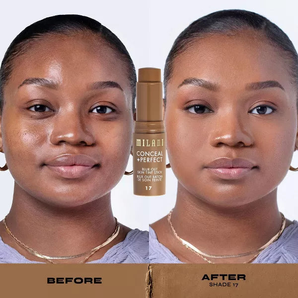 Milani Conceal + Perfect Blur Out Skin Tint - 017 Deep Tan Warm Yellow-717489003711-LR-356774-5-LR eShop