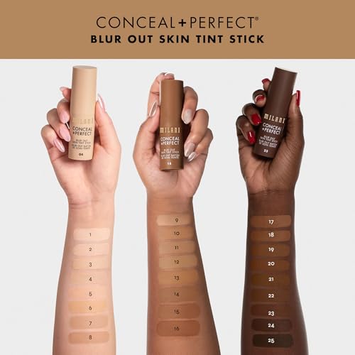 Milani Conceal + Perfect Blur Out Skin Tint - 017 Deep Tan Warm Yellow-717489003711-LR-356774-6-LR eShop