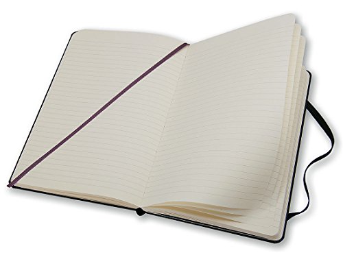 Moleskine Classic Notebook, Hard Cover, Large, 5 X 8.25, College Ruled, 96 Sheets, Black-978888370112-LR-350042-3-LR eShop