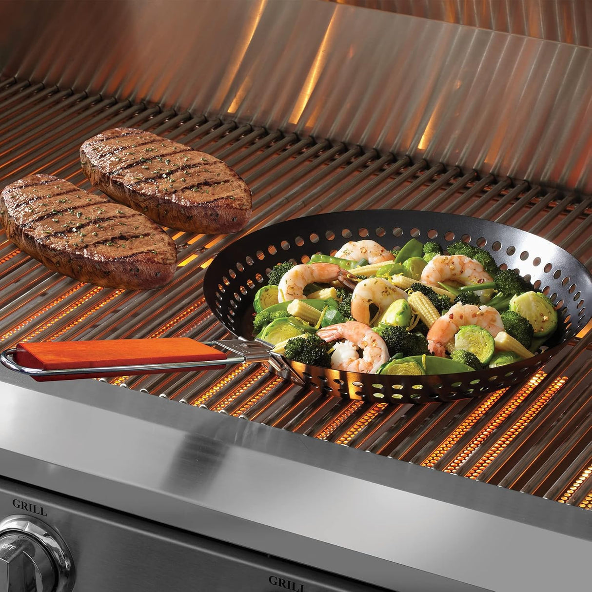 Mr. Bar-B-Q 12" Non-Stick Grilling Skillet With Removable Handle-076903067501-LR-354288-4-LR eShop
