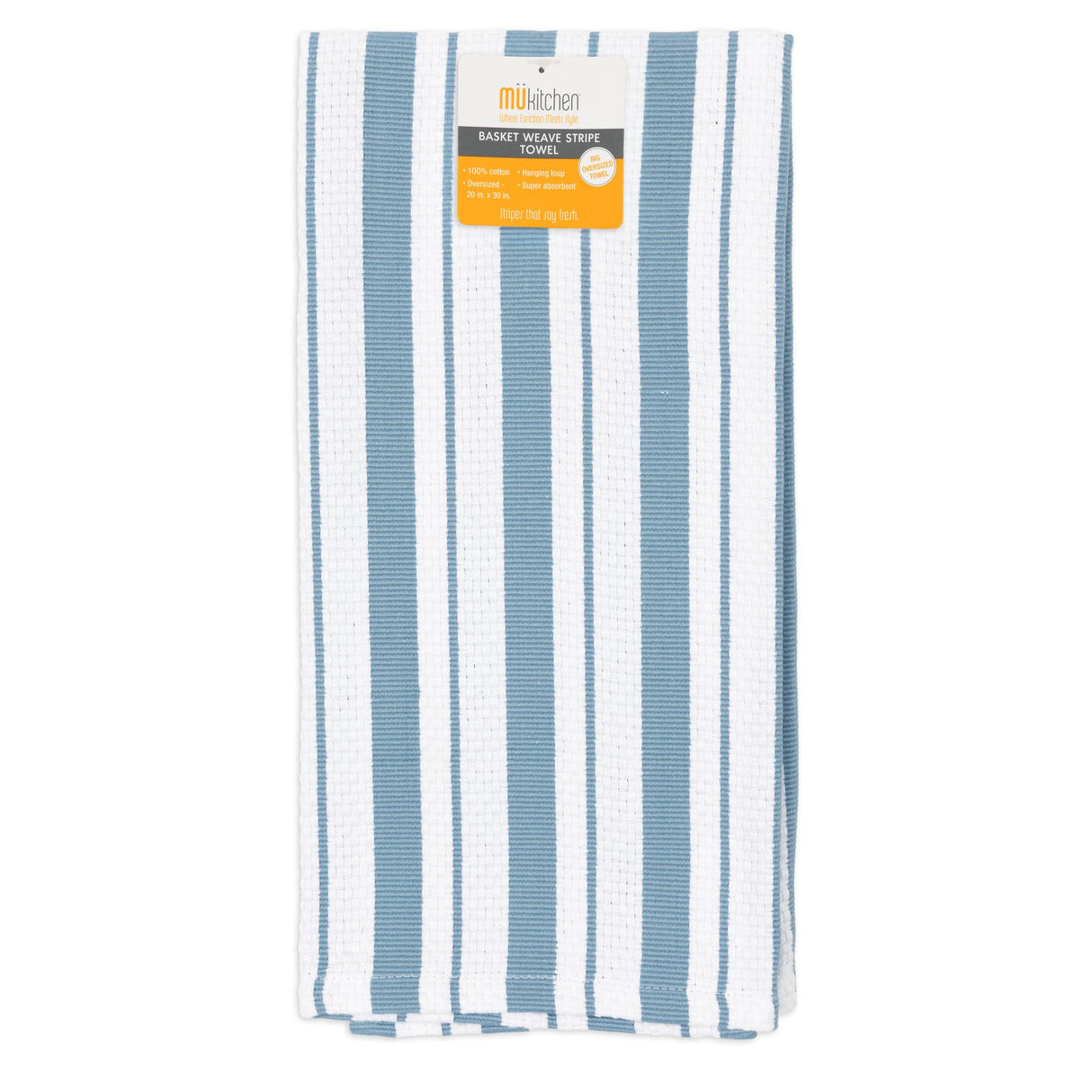 MÜkitchen Basket Weave Towel - 20 x 30", Tide-810042573031-LR-342343-1-LR eShop
