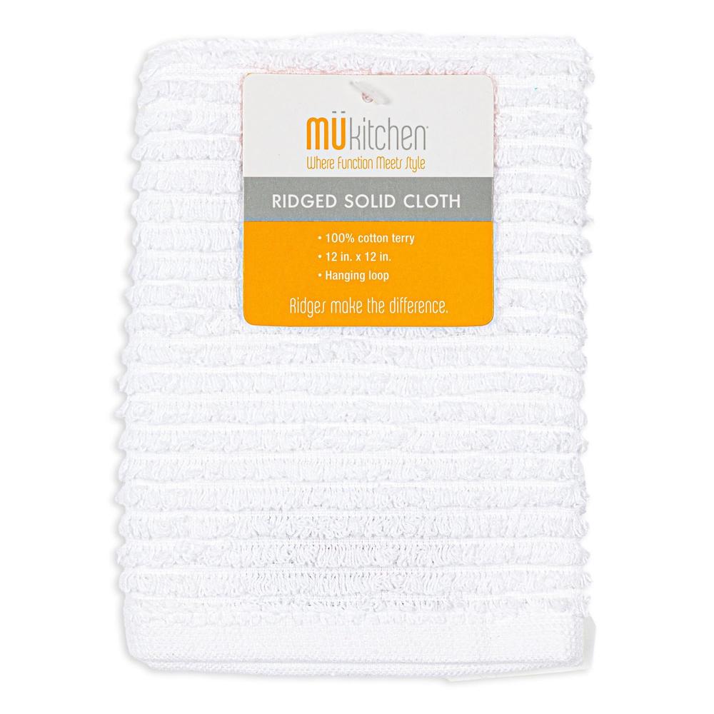MÜkitchen Cotton Ridged Dish Cloth - White-811700018666-LR-319064-1-LR eShop