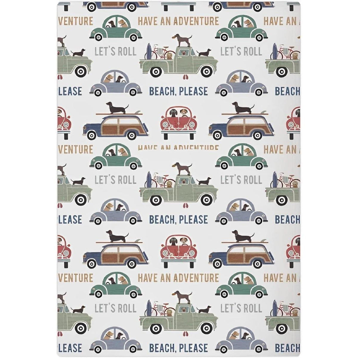 MUkitchen Designer Print Cotton Tea Towel - Beach Bums-810042570207-LR-350811-1-LR eShop