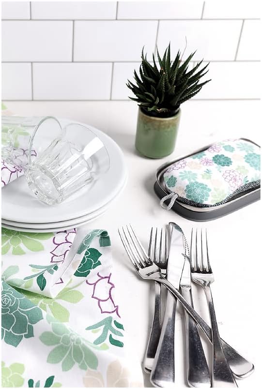 MUkitchen Durable Microfiber Sponge with Scrubber - Lemon Tree-810042572874-LR-348266-4-LR eShop