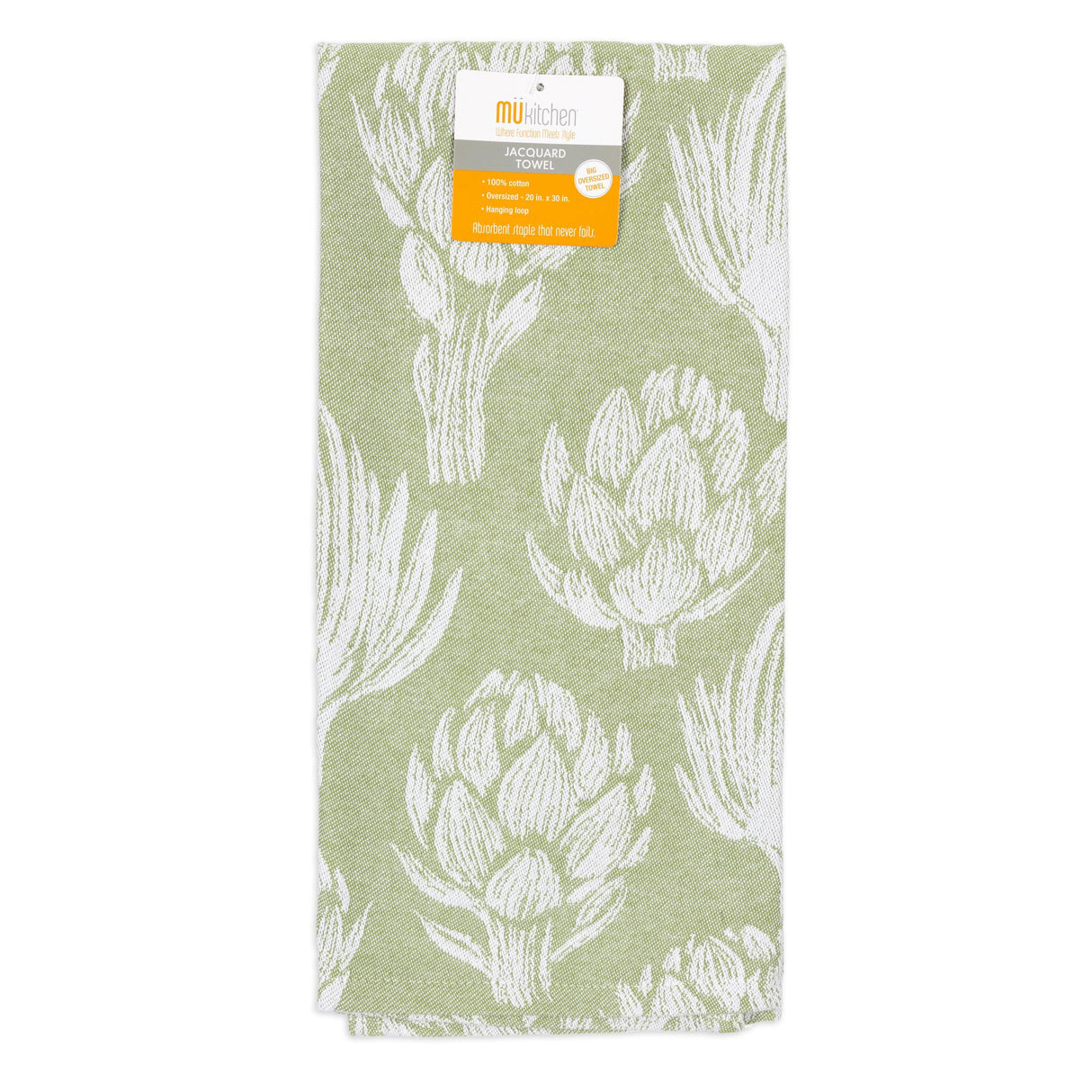 MÜkitchen Jacquard Woven Towel - Artichokes-810042579040-LR-350798-1-LR eShop