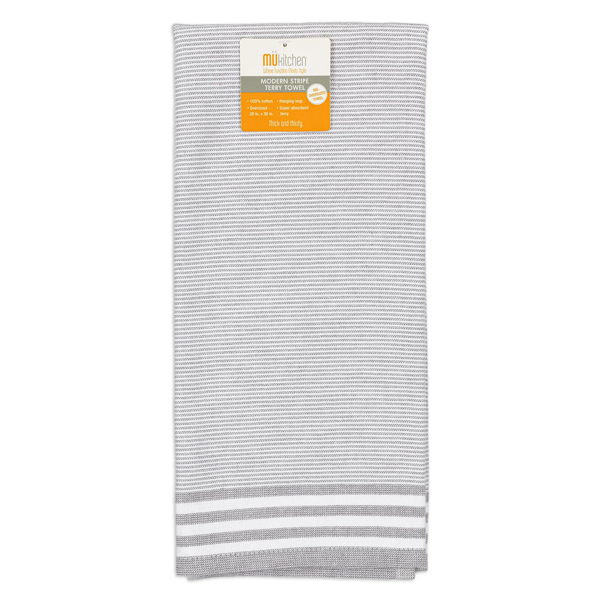 MÜkitchen Modern Terry Towel - Stainless-810042579255-LR-350809-1-LR eShop