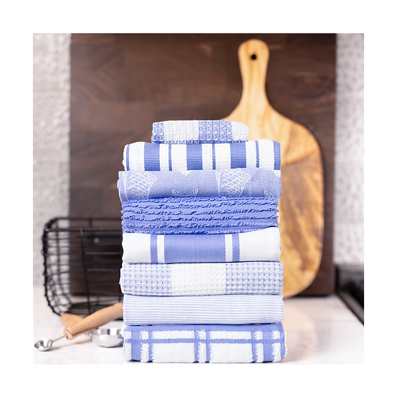 MUkitchen Seaside Waffle Terry Towel - Ink Blue-810042579231-LR-351179-2-LR eShop