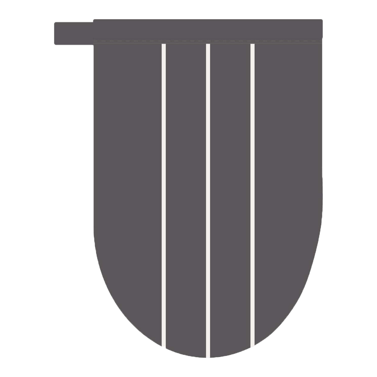 MUkitchen Stripped Mini Mitt - Gray-810135546904-LR-359449-1-LR eShop