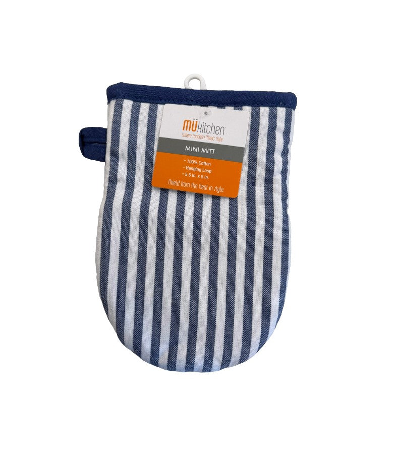 MÜkitchen Stripped Mini Mitt - Ink Blue-810135546898-LR-359448-1-LR eShop