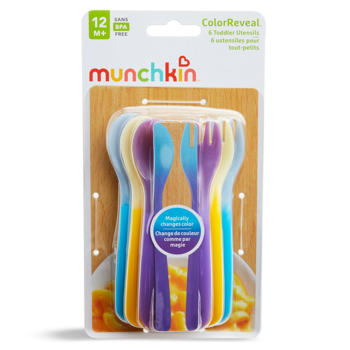 Munchkin ColorReveal Color Changing Toddler Forks and Spoons - 6 count-735282174667-LR-342152-1-LR eShop