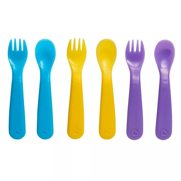 Munchkin ColorReveal Color Changing Toddler Forks and Spoons - 6 count-735282174667-LR-342152-5-LR eShop