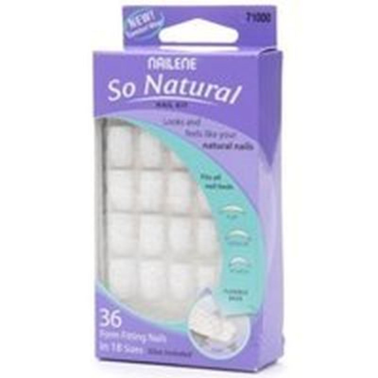 Nailene So Natural 36 Acrylic Nail Set-079181710466-LR-190759-1-LR eShop