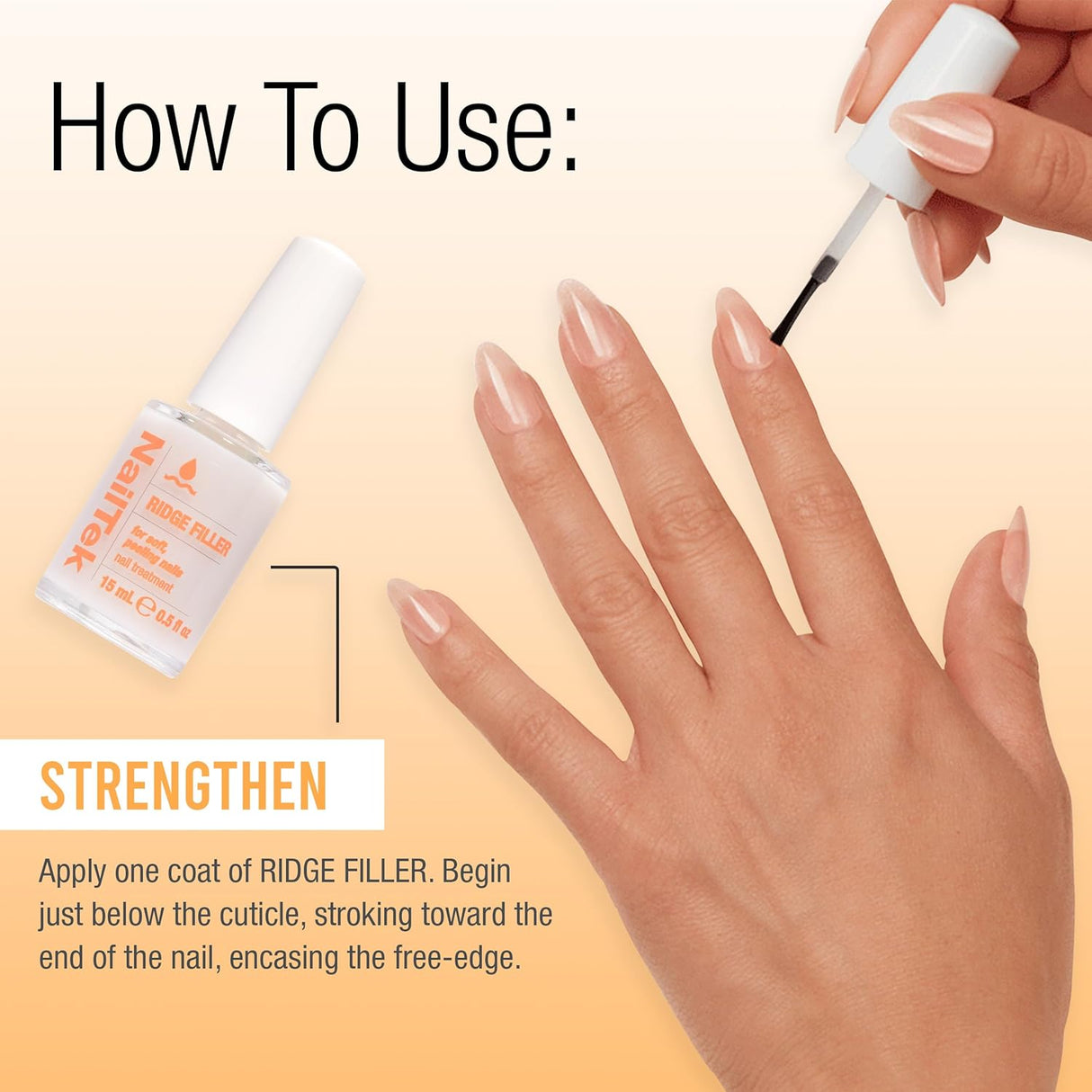 NailTek Ridge Filler Formula 2 - Clear, 0.5 oz-709967378152-LR-360582-6-LR eShop