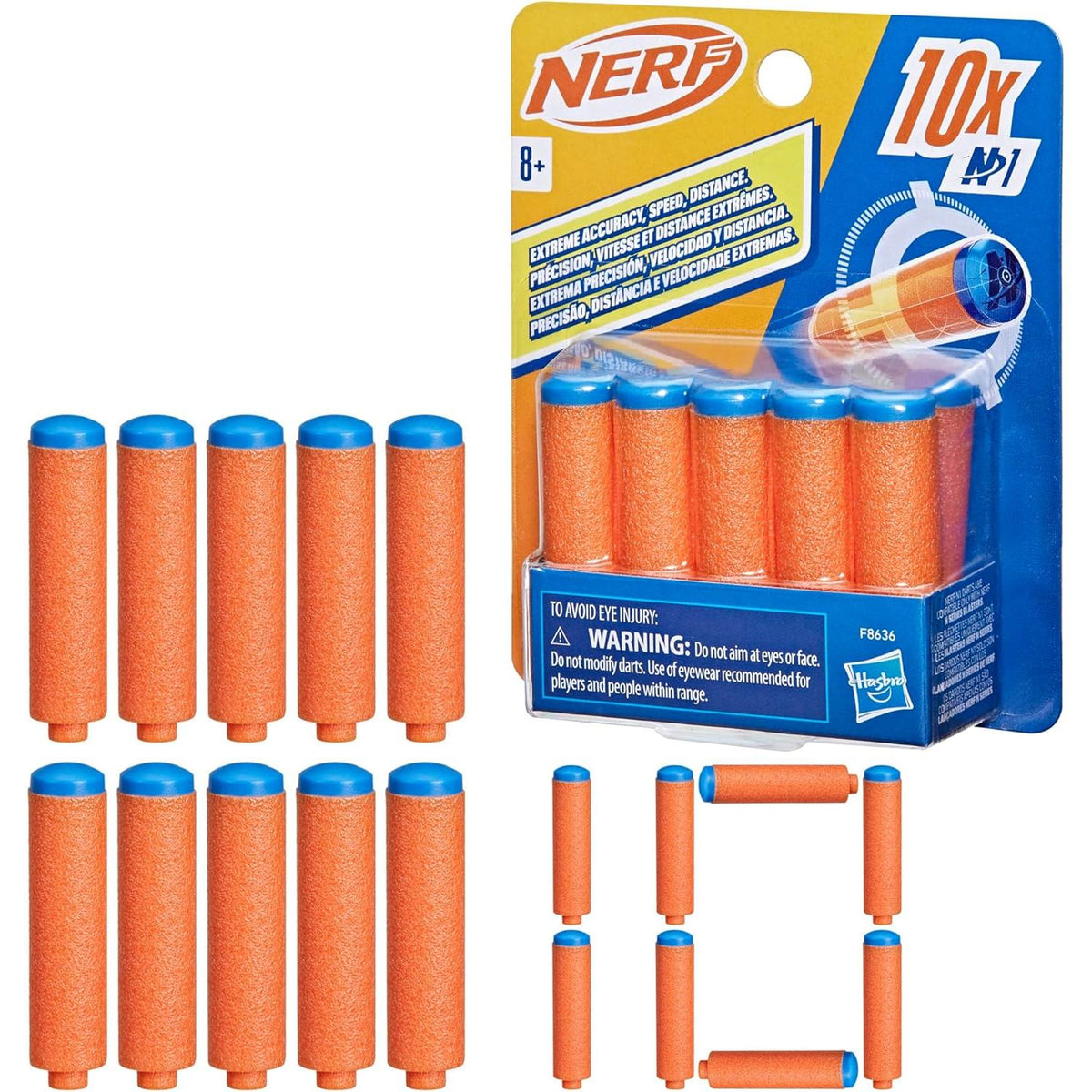Nerf N Series N1 Darts, 10 Count Refill-195166248240-LR-357887-3-LR eShop