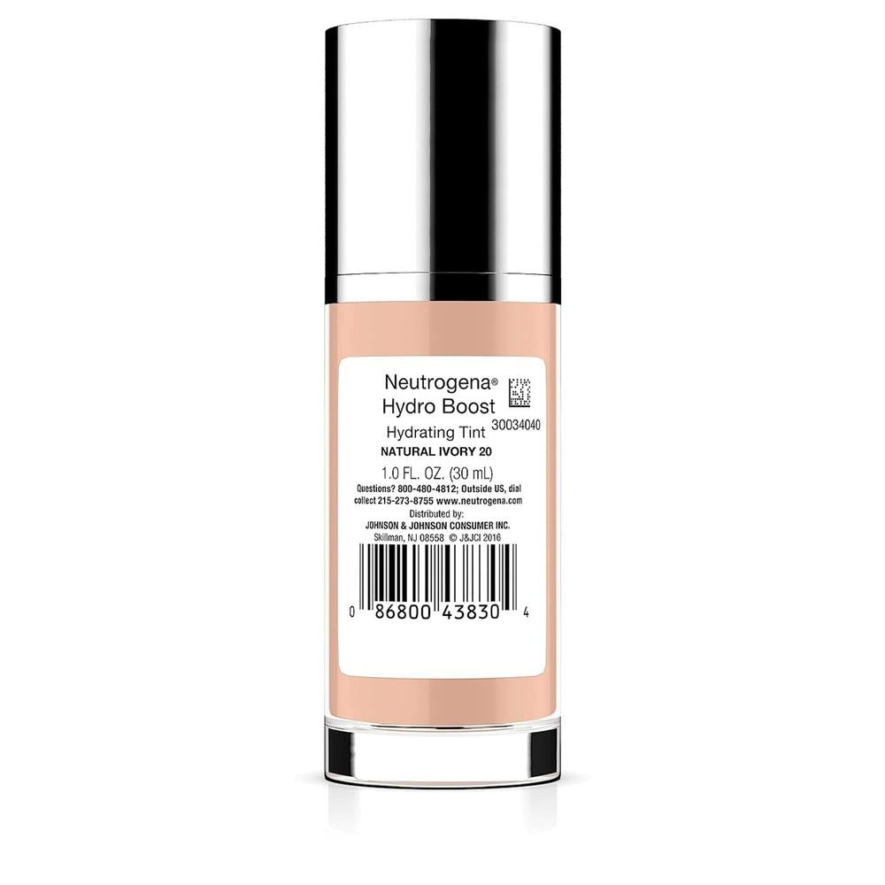 Neutrogena Hydro Boost Hydrating Tint, 20 Natural Ivory, 1.0 fl. oz-086800438304-LR-308886-2-LR eShop