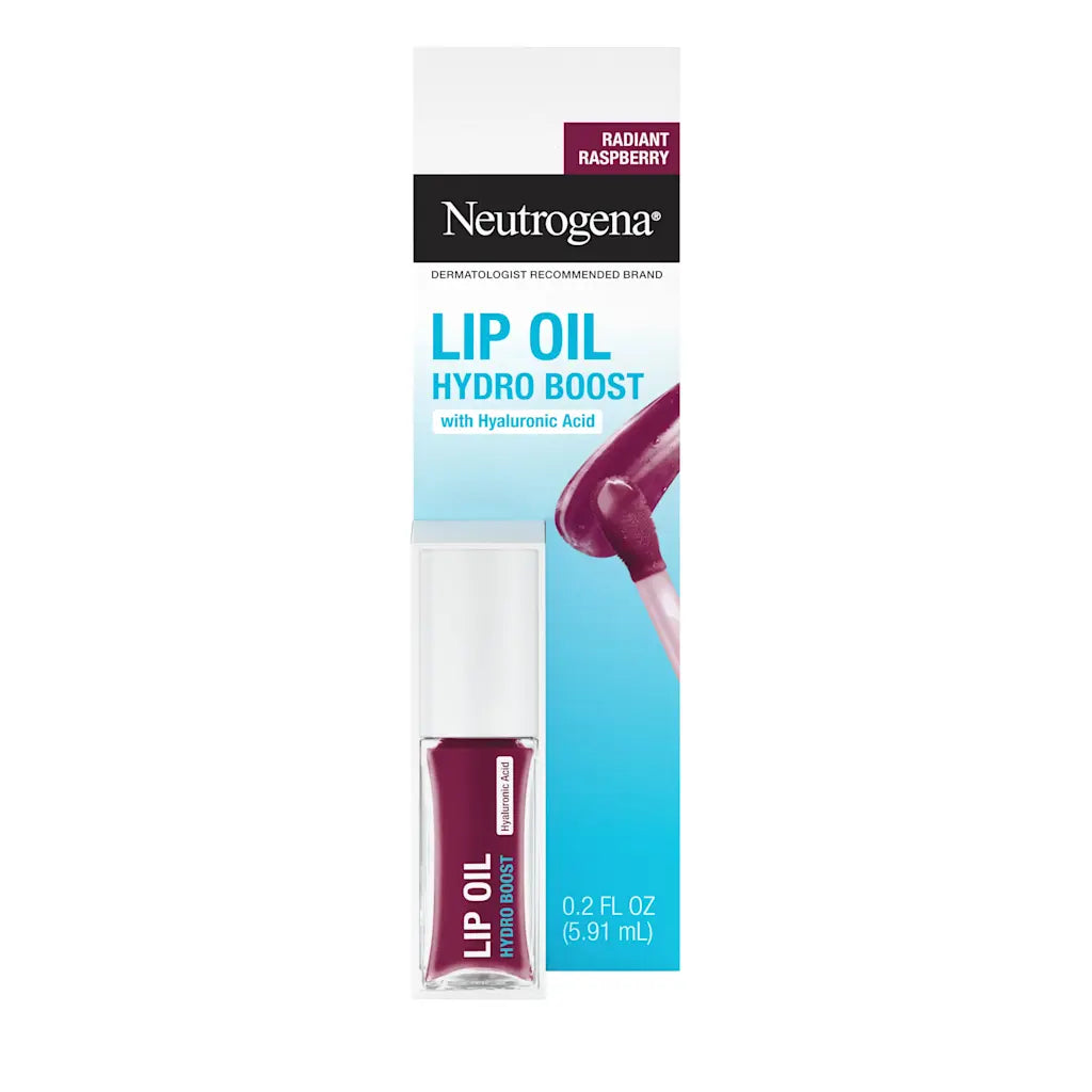 Neutrogena Hydro Boost Lip Oil - Radiant Raspberry, 0.2 oz-086800161301-LR-359869-2-LR eShop