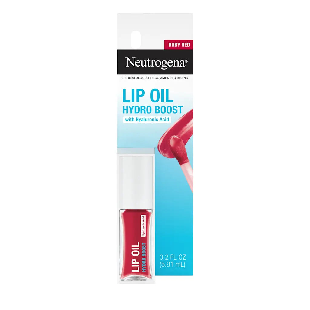 Neutrogena Hydro Boost Lip Oil - Ruby Red, 0.2 oz-086800161271-LR-359866-2-LR eShop