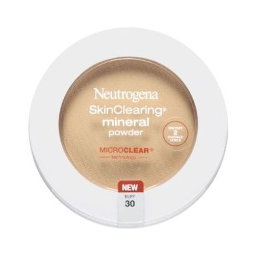 Neutrogena SkinClearing Mineral Acne Face Powder, Buff 30, .38 oz-086800005933-LR-205593-1-LR eShop