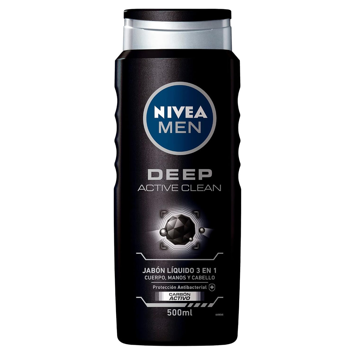 NIVEA Men Deep Active Clean Body Wash - Charcoal, 16.9 oz-072140018023-LR-362637-1-LR eShop