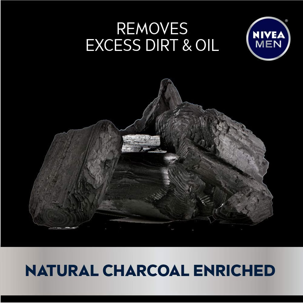 NIVEA Men Deep Active Clean Body Wash - Charcoal, 16.9 oz-072140018023-LR-362637-4-LR eShop