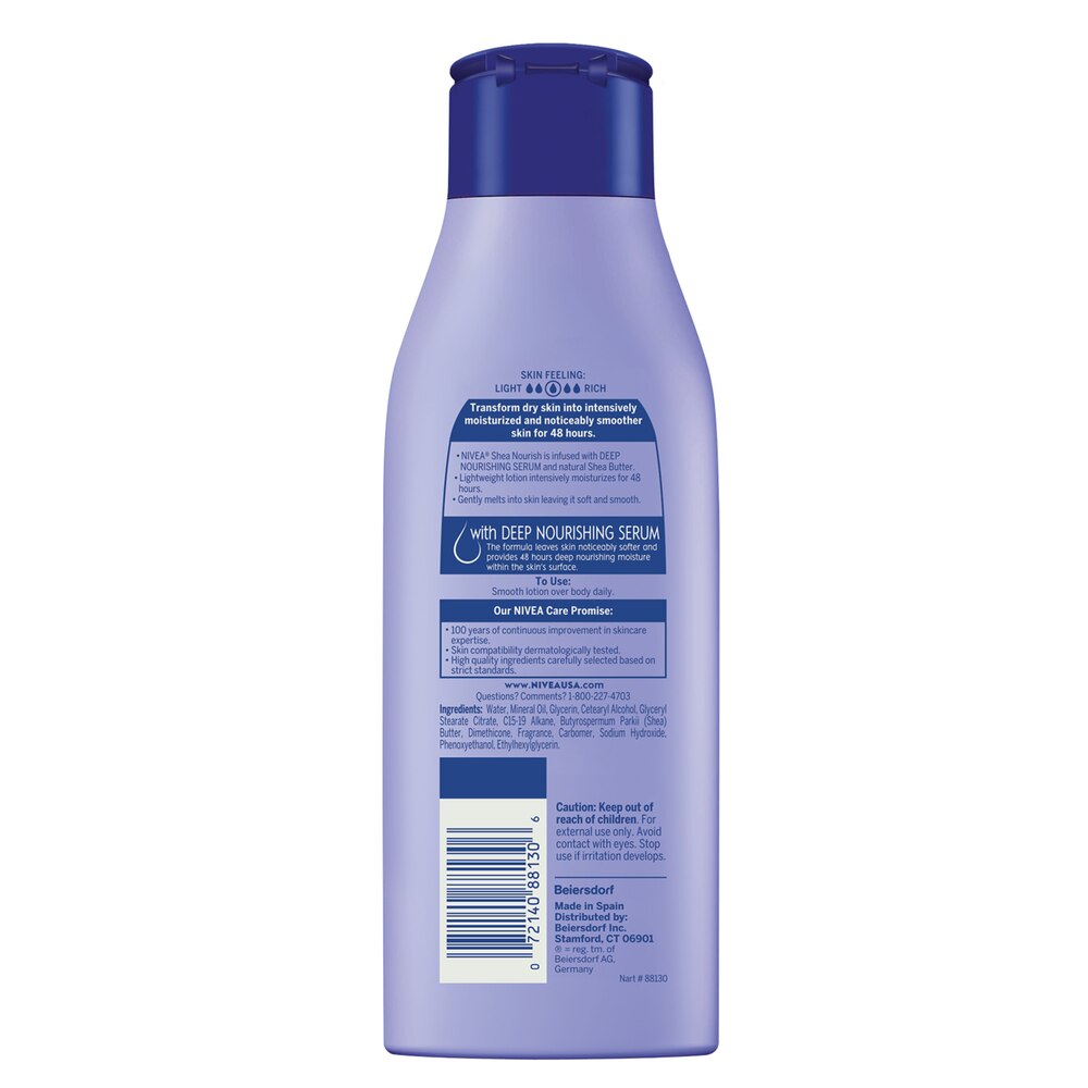 NIVEA Shea Nourish Daily Moisture Lotion 8.4oz-072140881306-LR-362727-2-LR eShop
