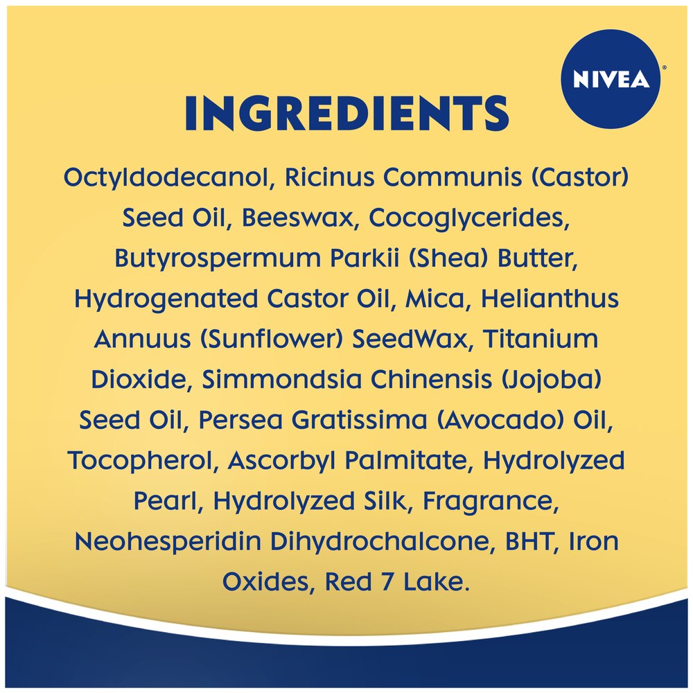NIVEA Shimmer Lip Care, Shimmer Lip Balm with Shea Butter, 0.17 Oz Stick-072140012212-LR-363486-6-LR eShop