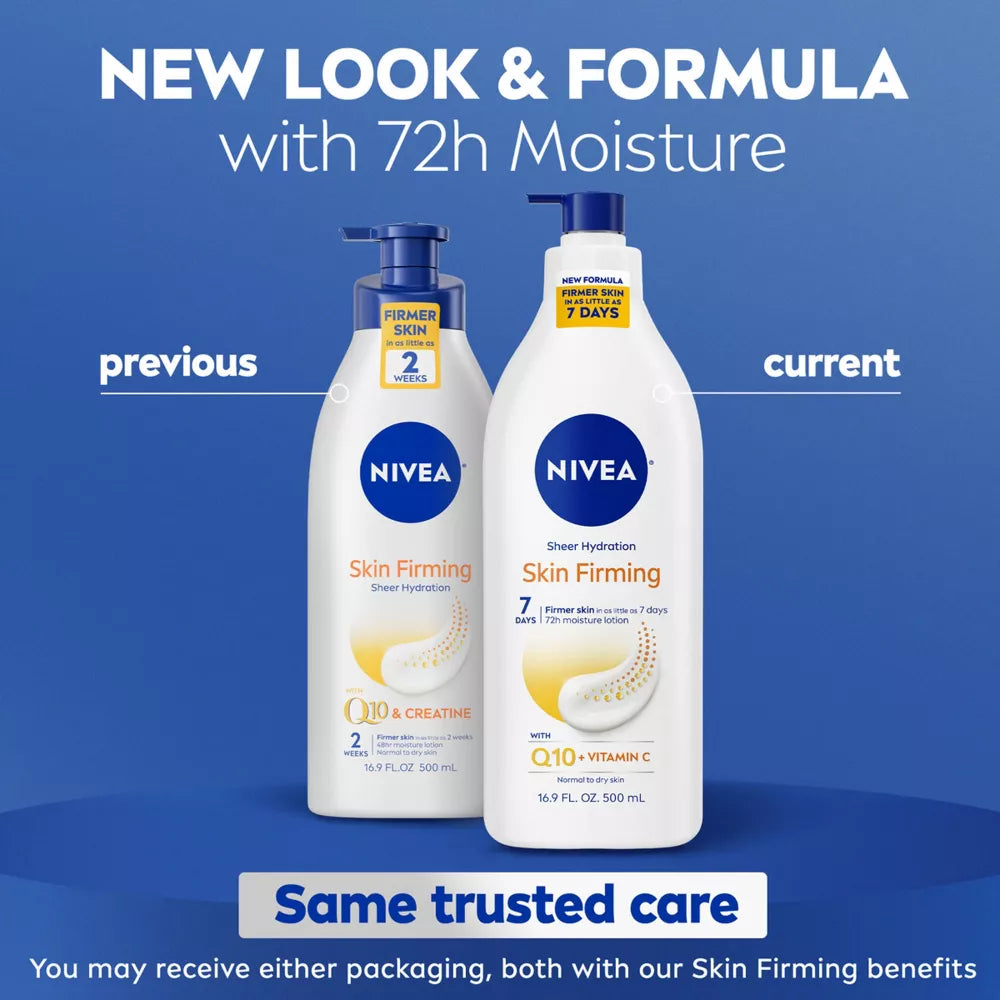 NIVEA Skin Firming Hydration Body Lotion, 16.9 oz-072140002541-LR-362712-4-LR eShop