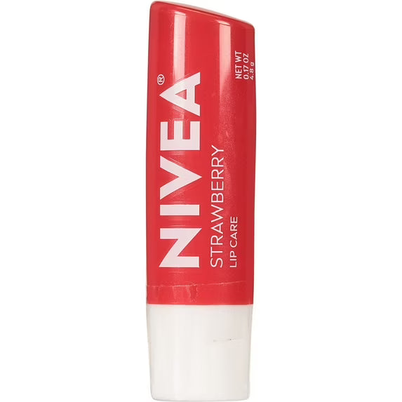 NIVEA Strawberry Lip Care, Red Tinted Lip Balm with Shea Butter, 0.17 Oz Stick-072140022891-LR-363491-1-LR eShop