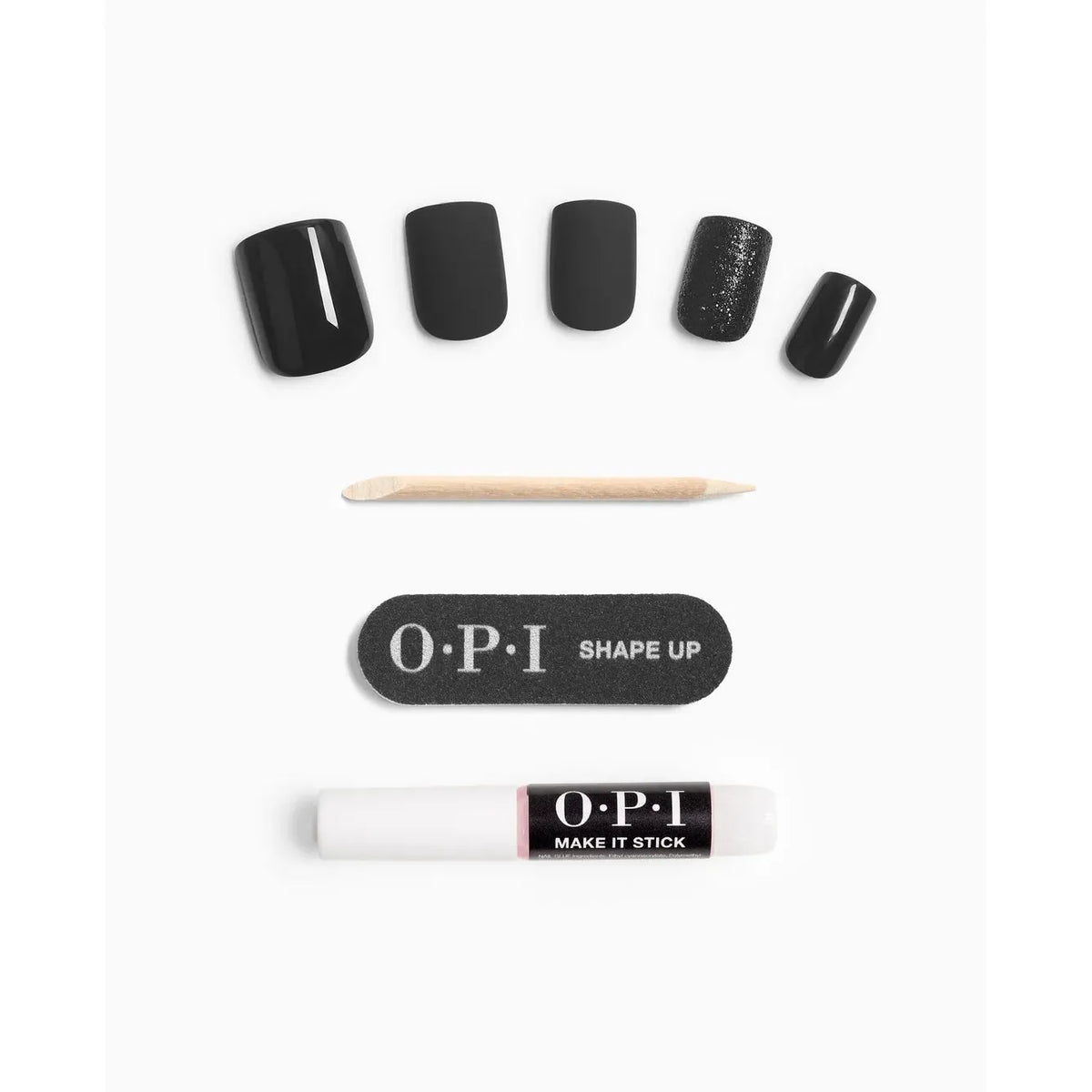 OPI On Point Instant Press-On Mani - Little Black Onyx Dress, 24 count-4064665114089-LR-356955-5-LR eShop